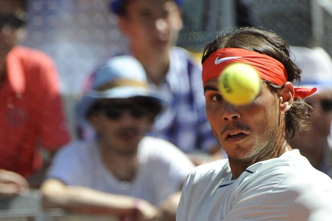 Poi  stato il turno di Rafa Nadal. Lo spagnolo ha battuto in finale Stanislas Wawrinka, conquistando cos il suo quinto titolo di quest'anno. Afp 
